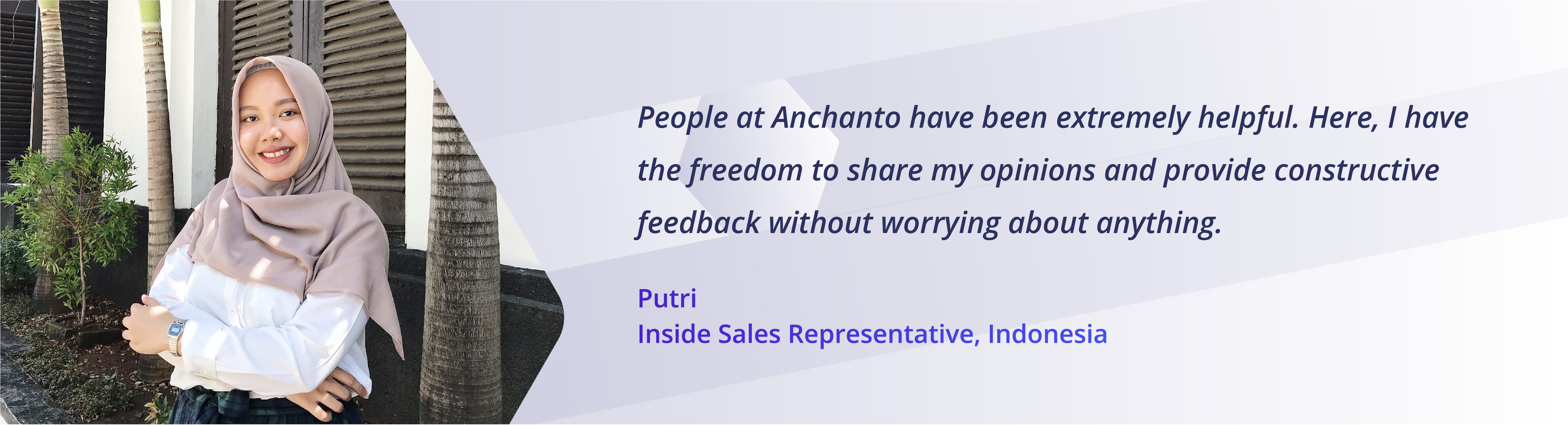 Putri, Inside Sales Representative, Indonesia